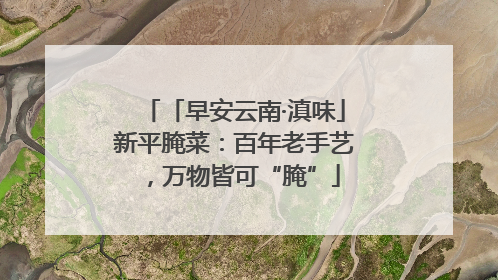 「早安云南·滇味」新平腌菜：百年老手艺，万物皆可“腌”