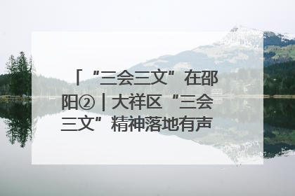 “三会三文”在邵阳②｜大祥区“三会三文”精神落地有声 以实干实绩助力区域高质量发展