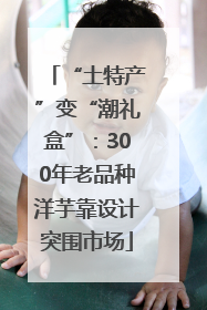 “土特产”变“潮礼盒”：300年老品种洋芋靠设计突围市场