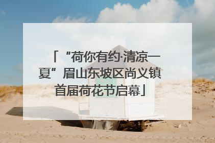 “荷你有约·清凉一夏”眉山东坡区尚义镇首届荷花节启幕