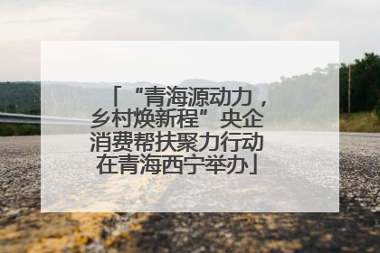 “青海源动力，乡村焕新程”央企消费帮扶聚力行动在青海西宁举办