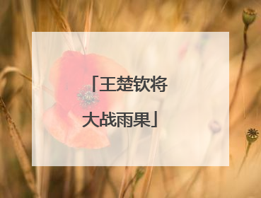 王楚钦将大战雨果