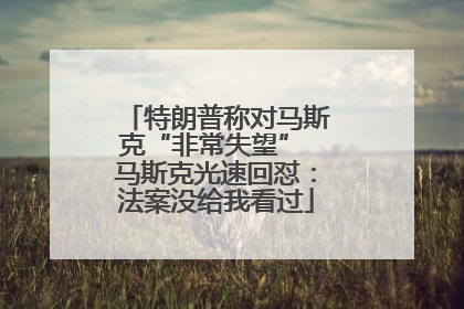 特朗普称对马斯克“非常失望” 马斯克光速回怼：法案没给我看过