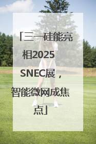 三一硅能亮相2025 SNEC展，智能微网成焦点
