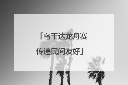 乌干达龙舟赛传递民间友好