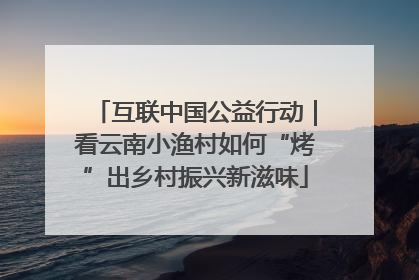 互联中国公益行动｜看云南小渔村如何“烤”出乡村振兴新滋味