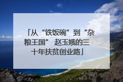从“铁饭碗”到“杂粮王国” 赵玉娥的三十年扶贫创业路