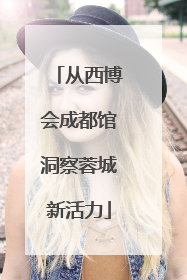 从西博会成都馆洞察蓉城新活力