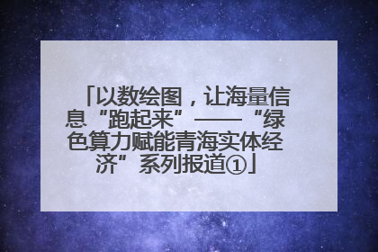 以数绘图，让海量信息“跑起来”——“绿色算力赋能青海实体经济”系列报道①
