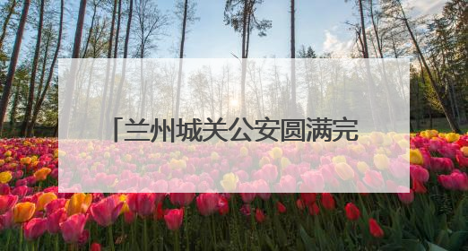 兰州城关公安圆满完成2025兰州马拉松城关赛段安保任务