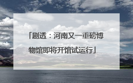 剧透：河南又一重磅博物馆即将开馆试运行