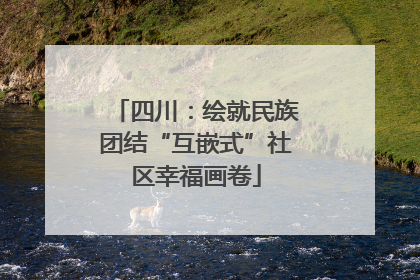 四川：绘就民族团结“互嵌式”社区幸福画卷