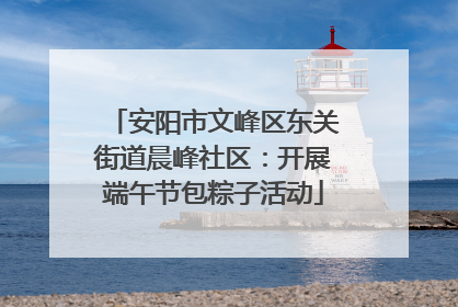 安阳市文峰区东关街道晨峰社区：开展端午节包粽子活动