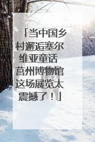 当中国乡村邂逅塞尔维亚童话 莒州博物馆这场展览太震撼了！