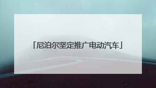 尼泊尔坚定推广电动汽车