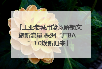 工业老城用篮球解锁文旅新流量 株洲“厂BA”3.0焕新归来