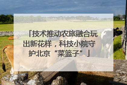 技术推动农旅融合玩出新花样，科技小院守护北京“菜篮子”