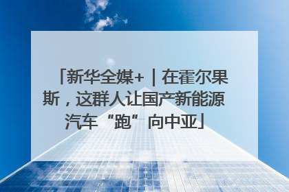 新华全媒+｜在霍尔果斯，这群人让国产新能源汽车“跑”向中亚