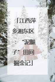 江西萍乡湘东区：“泥腿子”田间掘金记