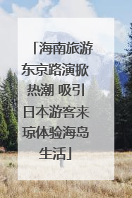 海南旅游东京路演掀热潮 吸引日本游客来琼体验海岛生活