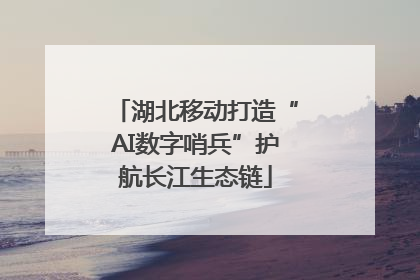 湖北移动打造“AI数字哨兵”护航长江生态链