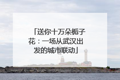 送你十万朵栀子花：一场从武汉出发的城市联动