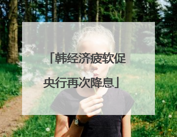 韩经济疲软促央行再次降息