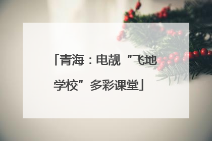 青海：电靓“飞地学校”多彩课堂