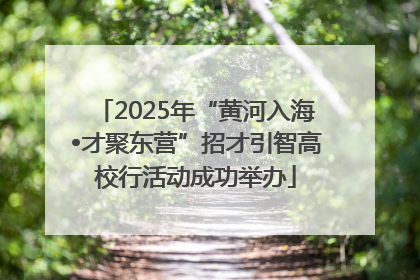 2025年“黄河入海•才聚东营”招才引智高校行活动成功举办