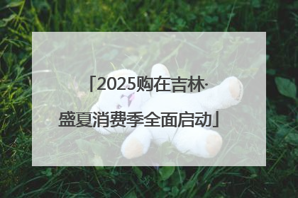 2025购在吉林·盛夏消费季全面启动