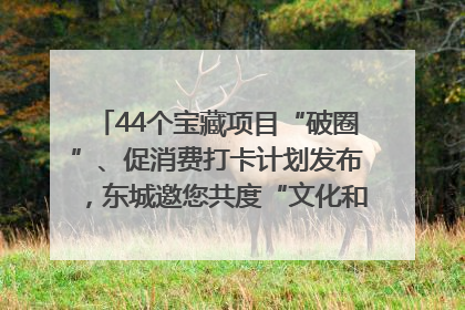 44个宝藏项目“破圈”、促消费打卡计划发布，东城邀您共度“文化和自然遗产日”→